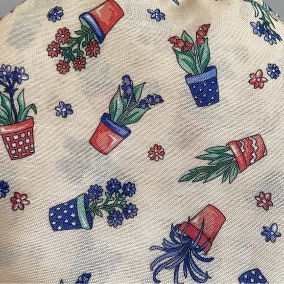 Handmade Boho Potted Plants Hair Bonnet - One Size 🪴 - Picture 4 of 6